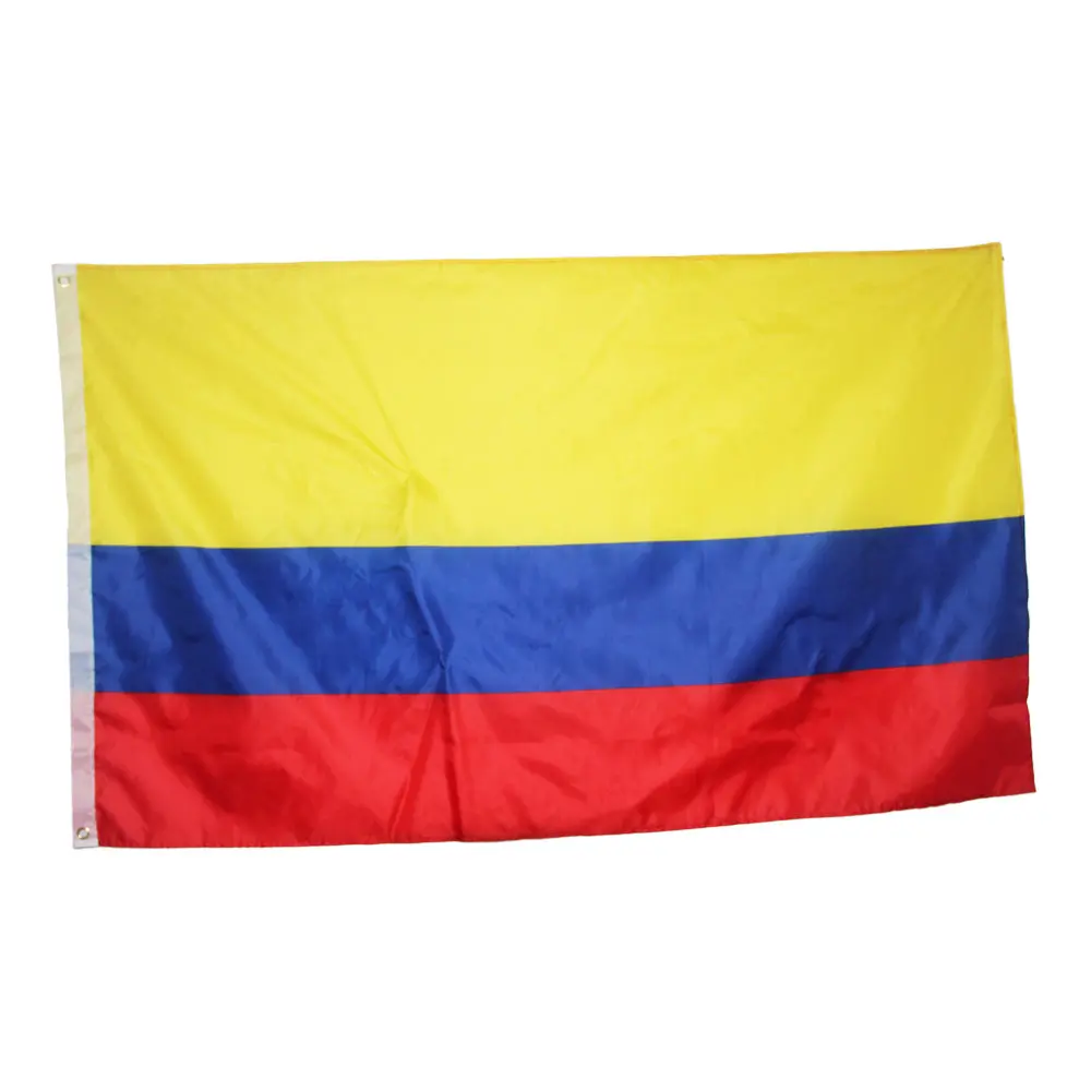 

Free shipping co col colombia flag 90 x 150cm Hanging Colombian National Flags for Decoration