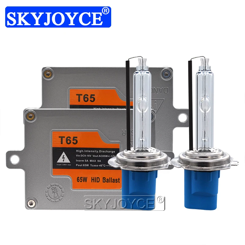 SKYJOYCE изюминка 65 Вт ксеноновый HID комплект AC 12 В тонкий электронный реактор 5500 к