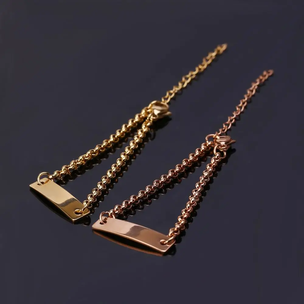 Персонализированный браслет с именем ребенка для женщин и мужчин регулируемый