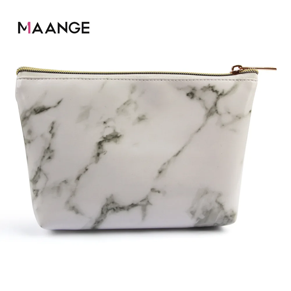 Прямая от производителя, косметичка Maange Marbling, косметичка для макияжа, портативная косметичка, сумка через границу, Лидер продаж - The Appearance Of Color: White