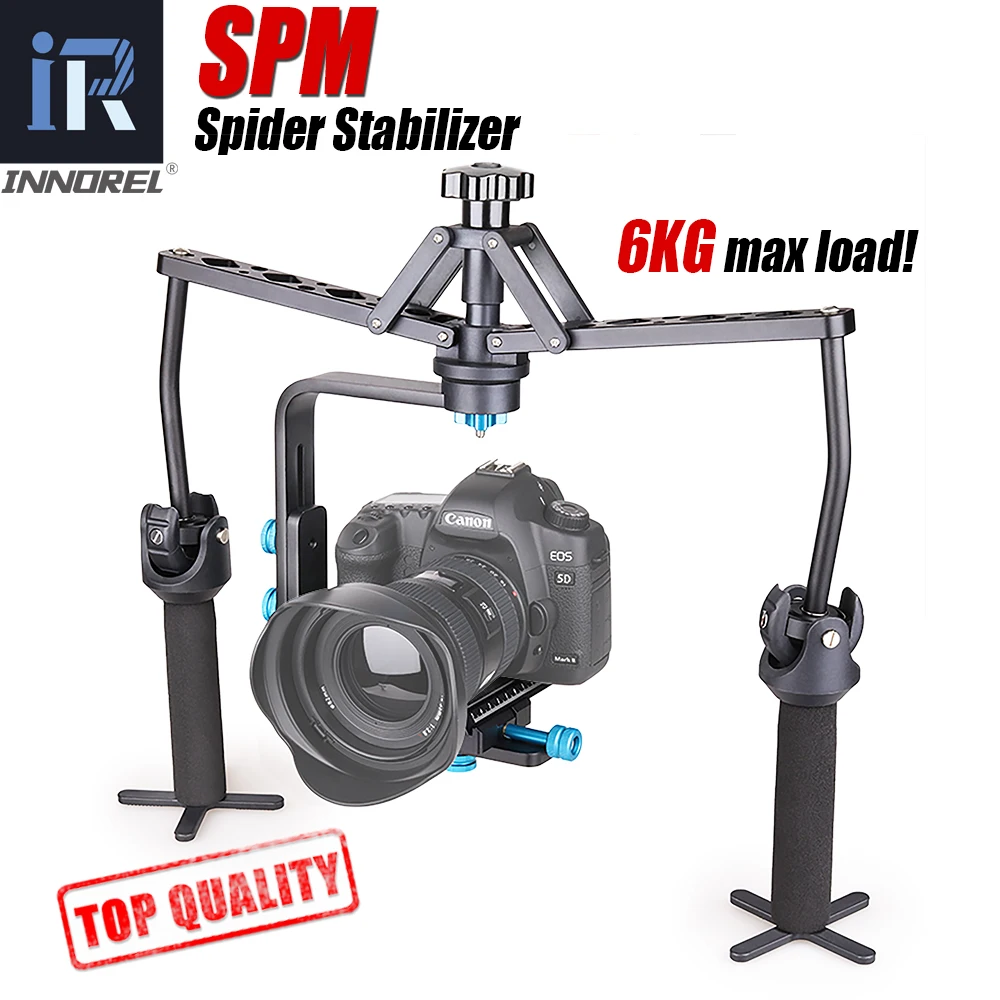 Ручной Стабилизатор паук INNOREL Видеокамера steadicam Rig для цифровых зеркальных камер