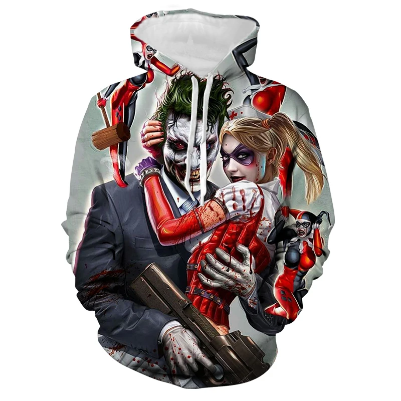 

2021 summer new 3D printed clown T-shirt men's all-match casual T-shirt children's clown fashion short-sleeved T-shirt top