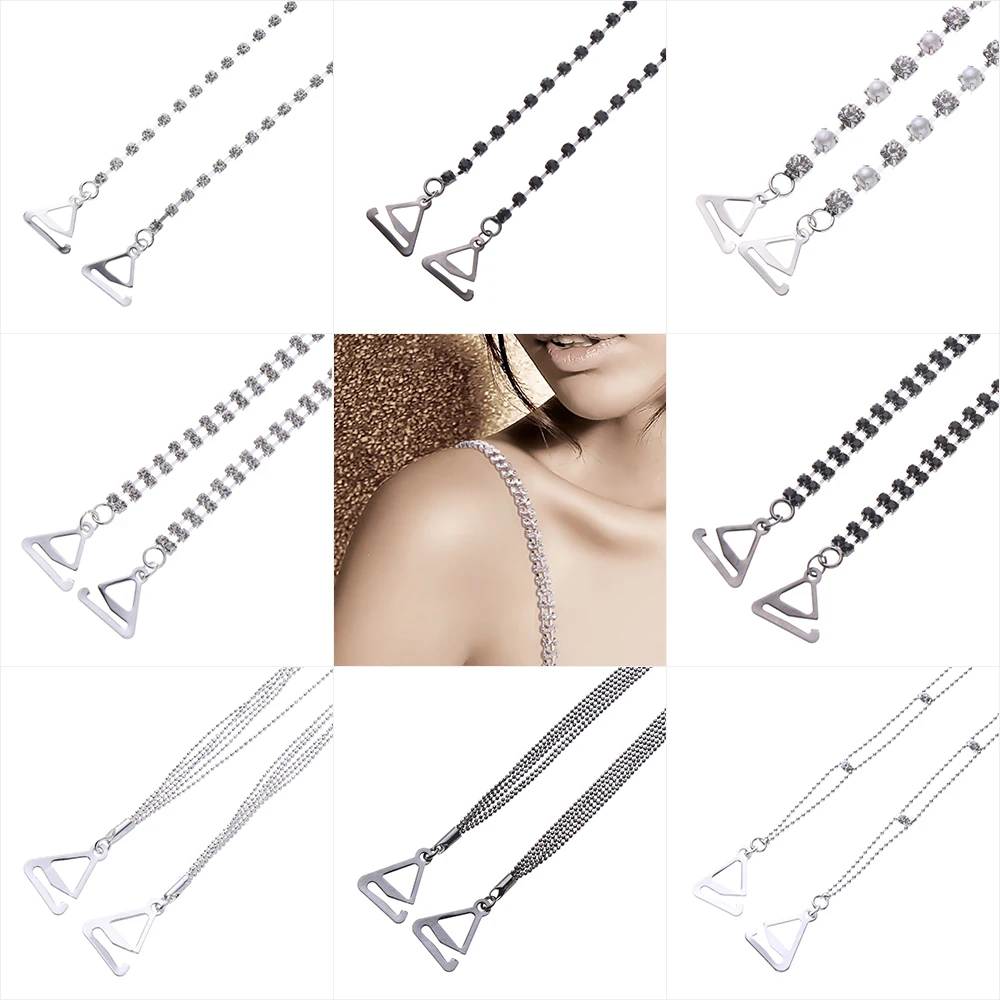 1 пара Модный женский бюстгальтер с регулируемыми лямками вечернее платье нижнее