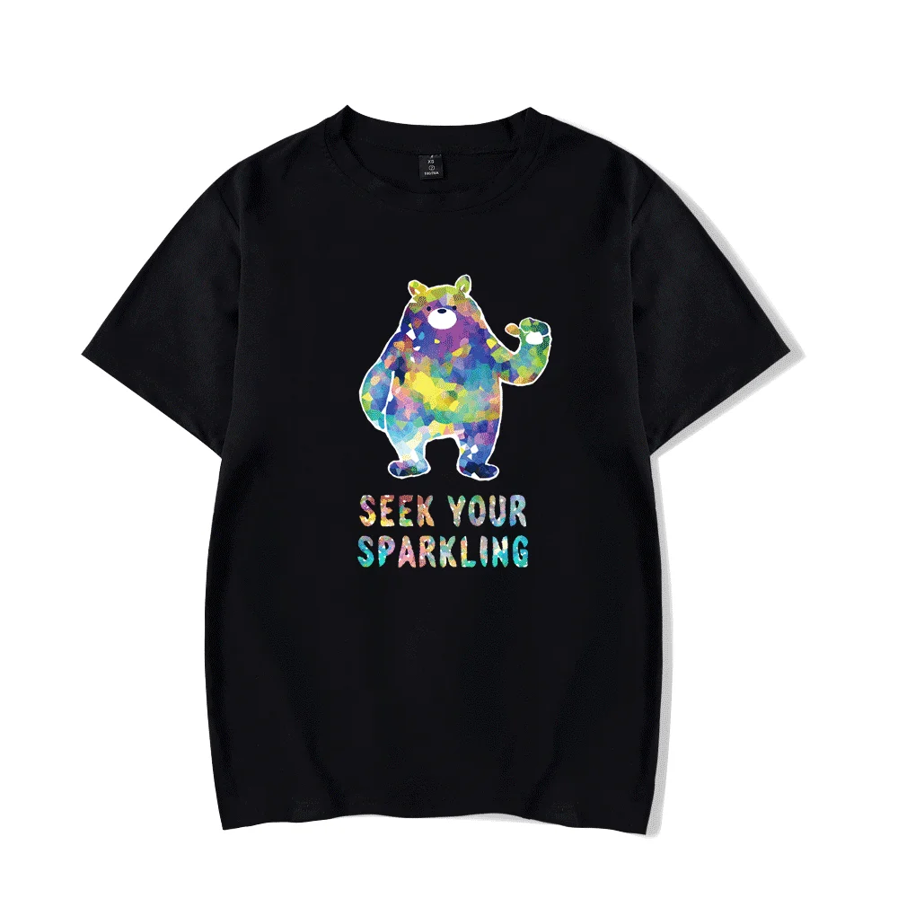 

JEWEL BEAR T-shirt 2D Print Women Men Clothes Hot Sale Tops Short Sleeve52