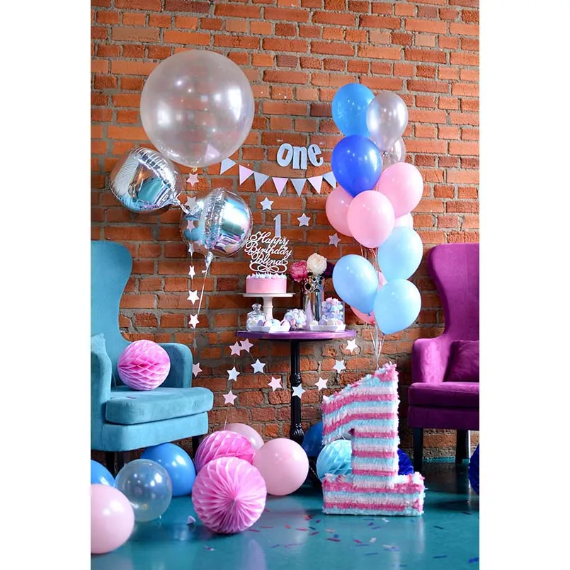 

Виниловый фон для фотосъемки с изображением воздушных шаров на стену, 2021