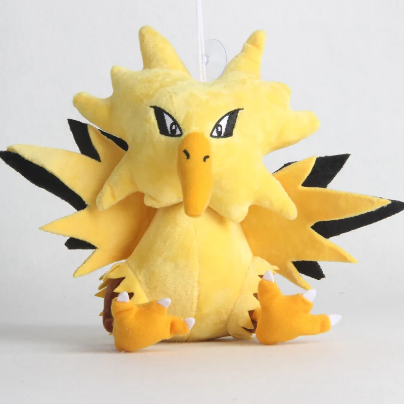 1 шт. Kawaii Zapdos плюшевые игрушки куклы милые аниме Zapdos плюшевые игрушки мягкие игрушки для детей рождественские подарки
