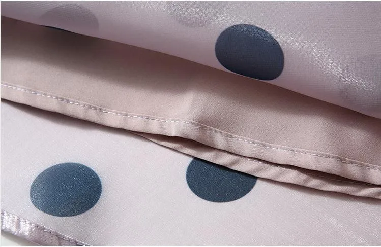 

Elegant Ladies 2 Piece Set Women Pullover Puff Sleeve Top A-line Dot Printed Empire Midi Skirt 2020Summer Soft French Skirt Set