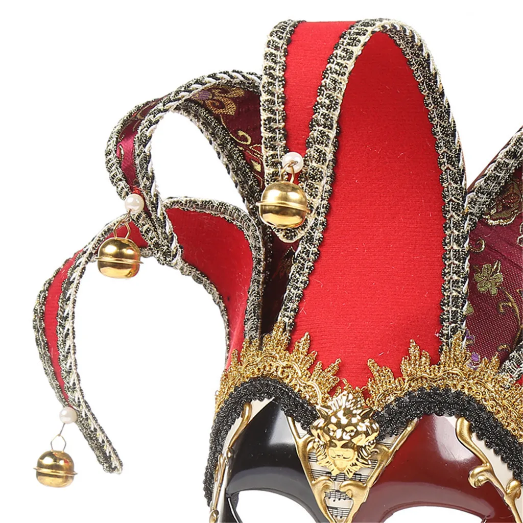 Оригинальная маска ISHOWTIENDA на все лицо маскарадная разноцветная ручная роспись