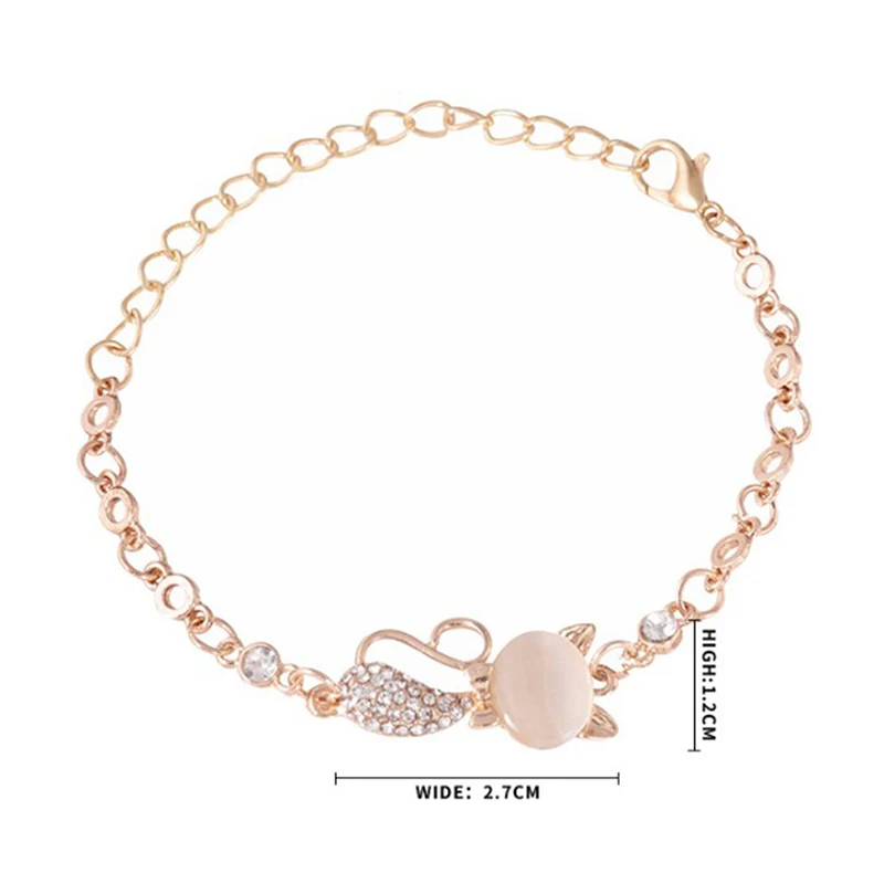 Модные ювелирные изделия с изображением розового милого кота из циркония