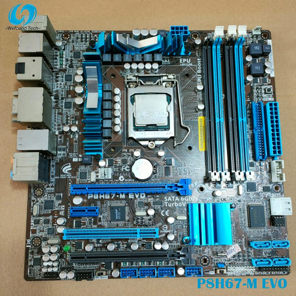 

Настольная материнская плата H67 LGA1155 DDR3 USB 3,0 SATAIII