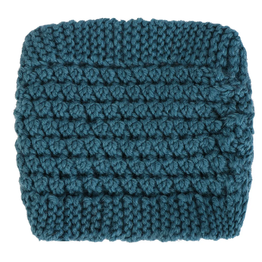 

New Elastic Winter Warmer Wide Band Wool Hairbands Knitted Crochet Headband Turban Headwrap for Women Girl Hair Accessories