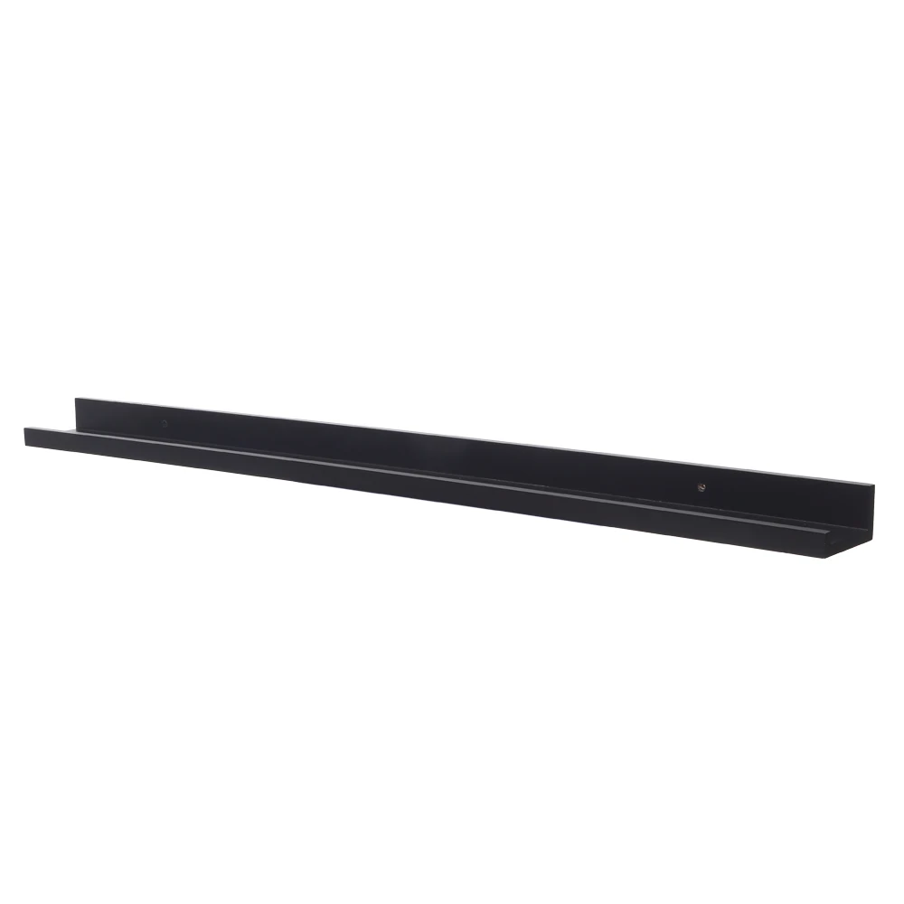 

46 Inches Floating Picture Display Ledge Wall Mount Shelf Denver Modern Design Black