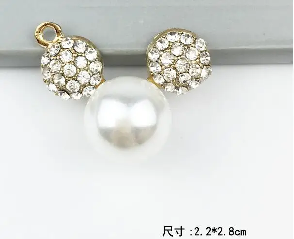 Новинка 10 шт. мультяшная 3D Головка Микки сделай сам брелок металлический Шарм