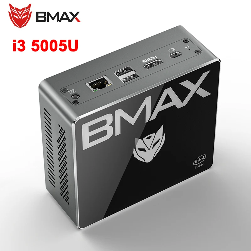 

Мини-ПК BMAX B3, Windows 10, Intel I3 5005U, ОЗУ 8 ГБ, 4K