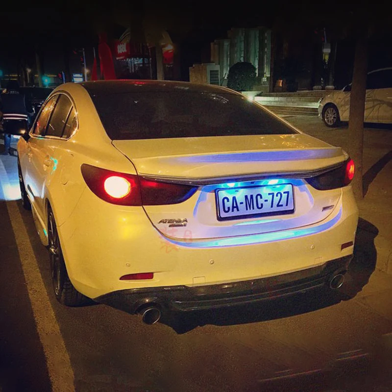 Задний спойлер для багажника из настоящего углеродного волокна Mazda 6 ATENZA J-unit Design