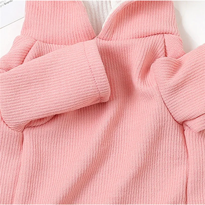 Толстовка с кроликом и милыми заячьими ушками для домашних животных одежда