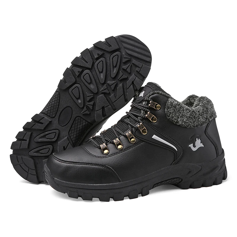 Зимние походные ботинки для мужчин брендовые высококачественные