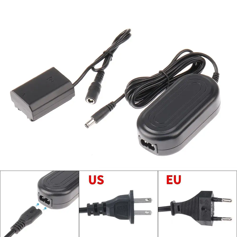 

AC-FZ100 AC Power Adapter + DC Coupler Charger Kit for Sony Alpha A9 A7M III A7R III A7RM III