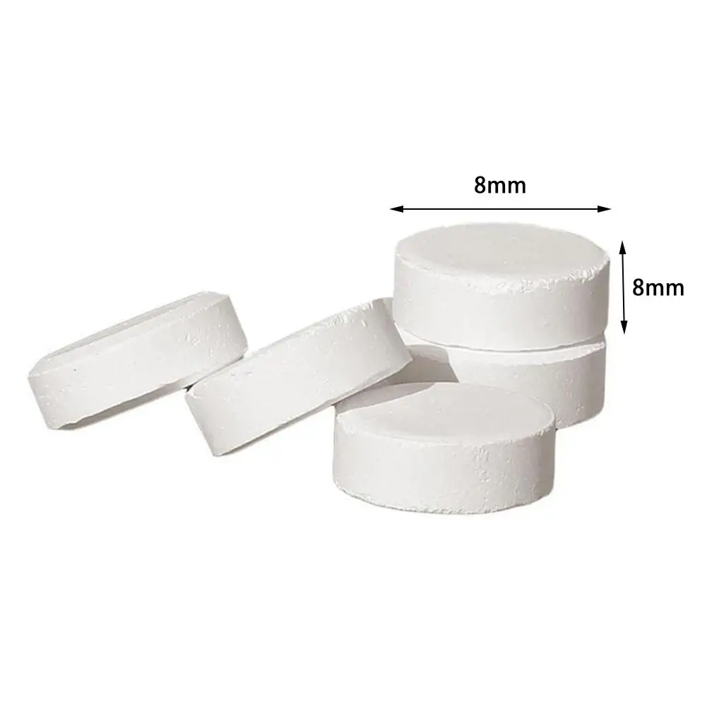 50 шт./лот бассейн мгновенной дезинфекции Планшеты диоксид хлора таблетки сильный