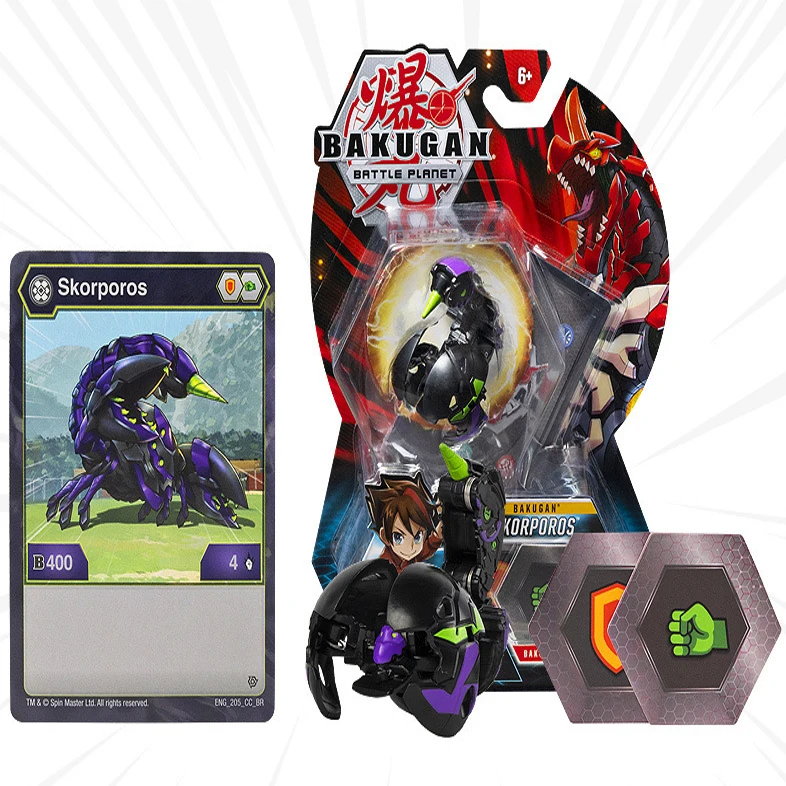 Новый продукт Bakuganes Темный Скорпион подлинный взрыв деформированное яйцо для