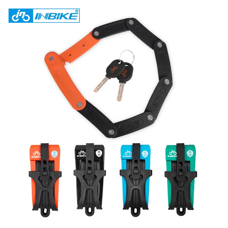 INBIKE велосипедная Защита Анти гидравлический резак велосипедный замок MTB