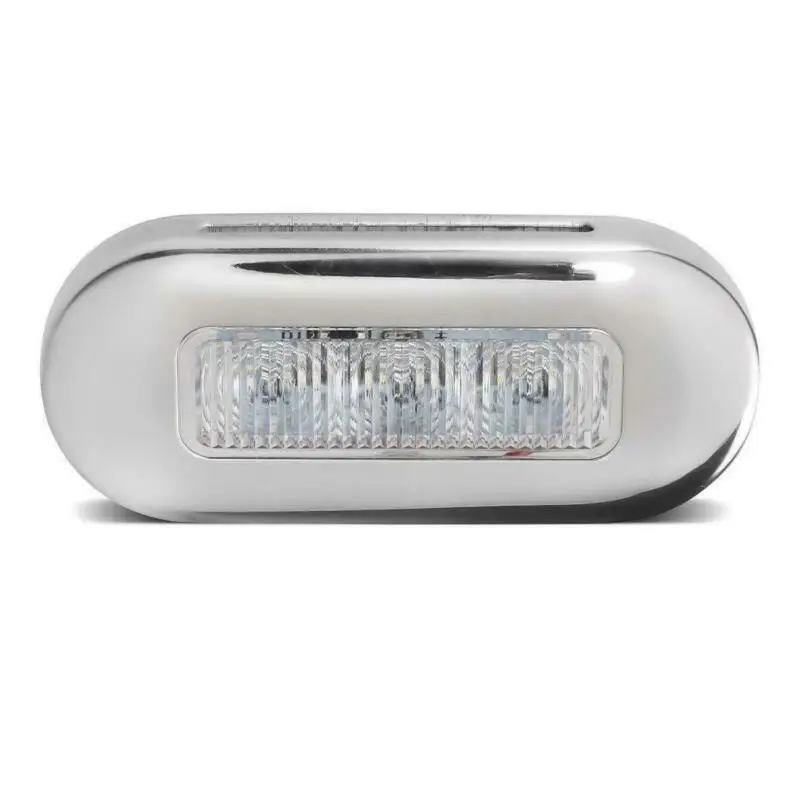 

White Marker Light 12V DC Shockproof Boat Yacht Marine Lamp Waterproof
