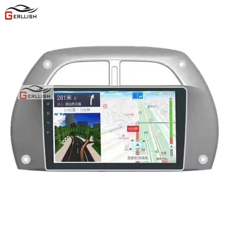 

6GB + 128GB For Toyota RAV4 Car Multimedia Radio Video Player GPS Navigation Android 2001-2002 2003 2003 2004 2005 2006