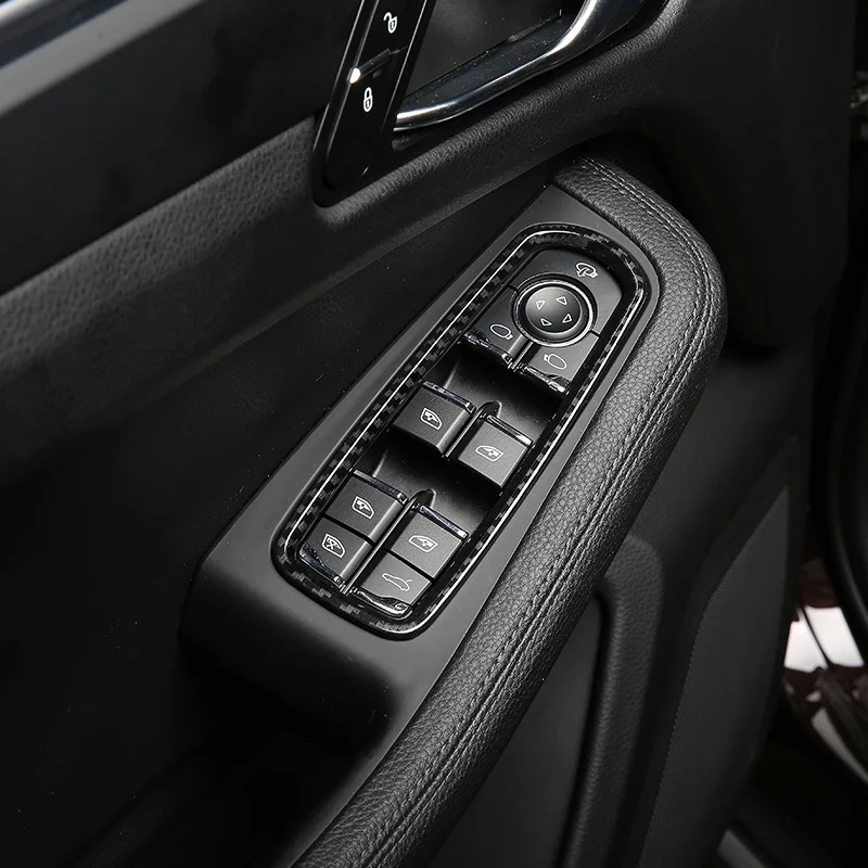 Цветная центральная консоль из углеродного волокна Модифицированная внутренняя