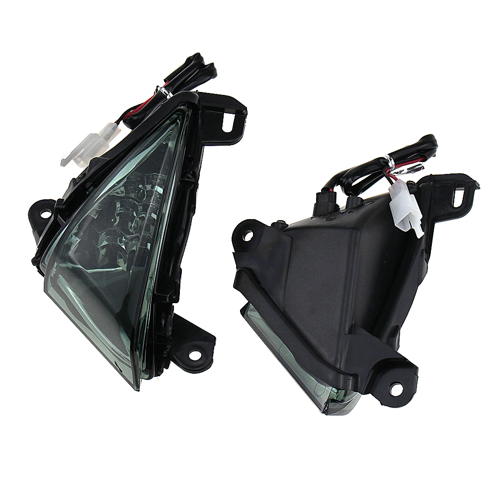 Передние СВЕТОДИОДНЫЕ Сигналы поворота для KAWASAKI ZX-6R ZX6R ZX-10R ZX10R NINJA аксессуары