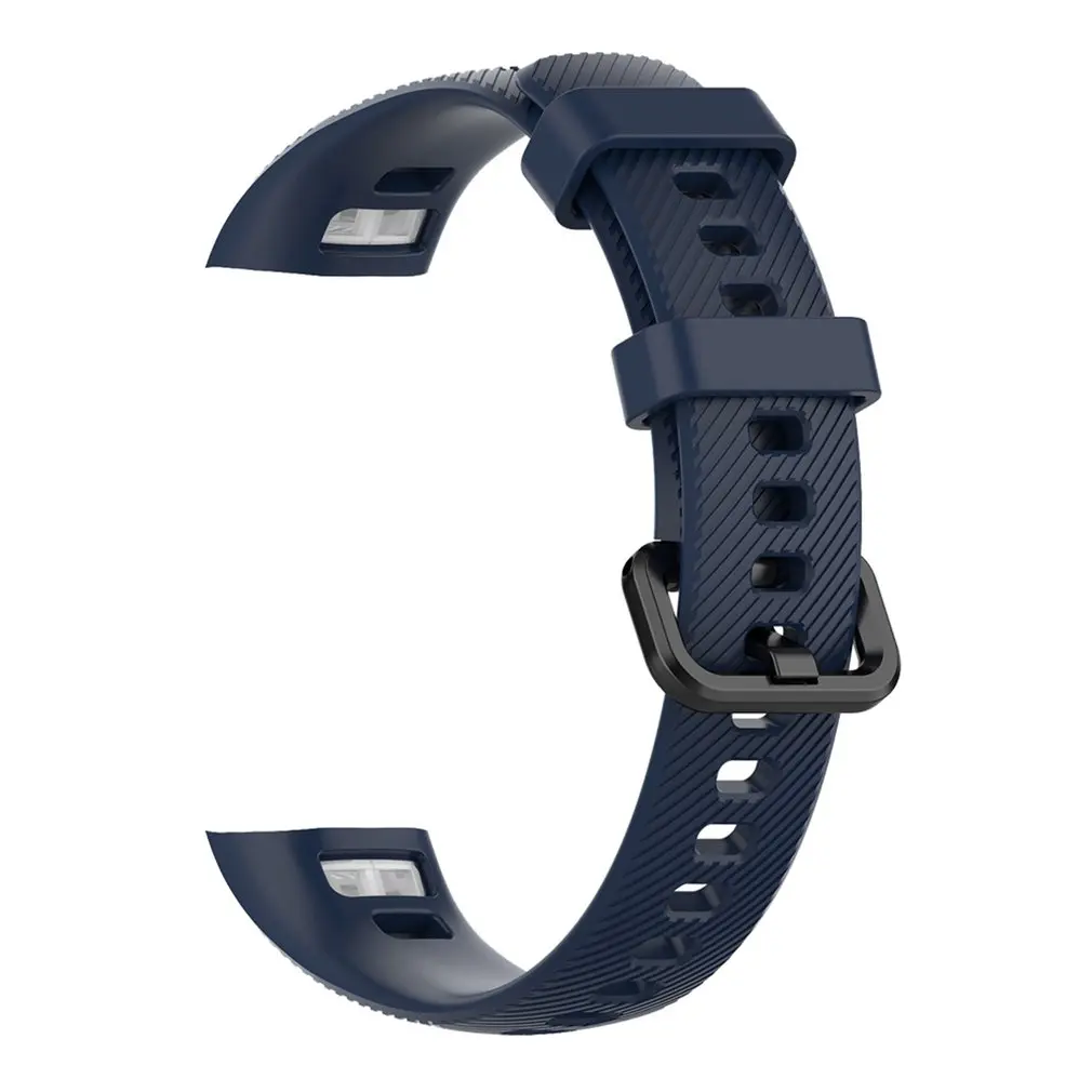 Silikon Bilek ремешок для huawei Honor Band 5 Стандартный Смарт Браслет спортивный сменный