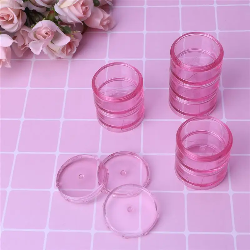 

1 pc 7 Days Pill Organizer Round Sealed Portable Mini Pill Boxes for Home Travel Outdoor