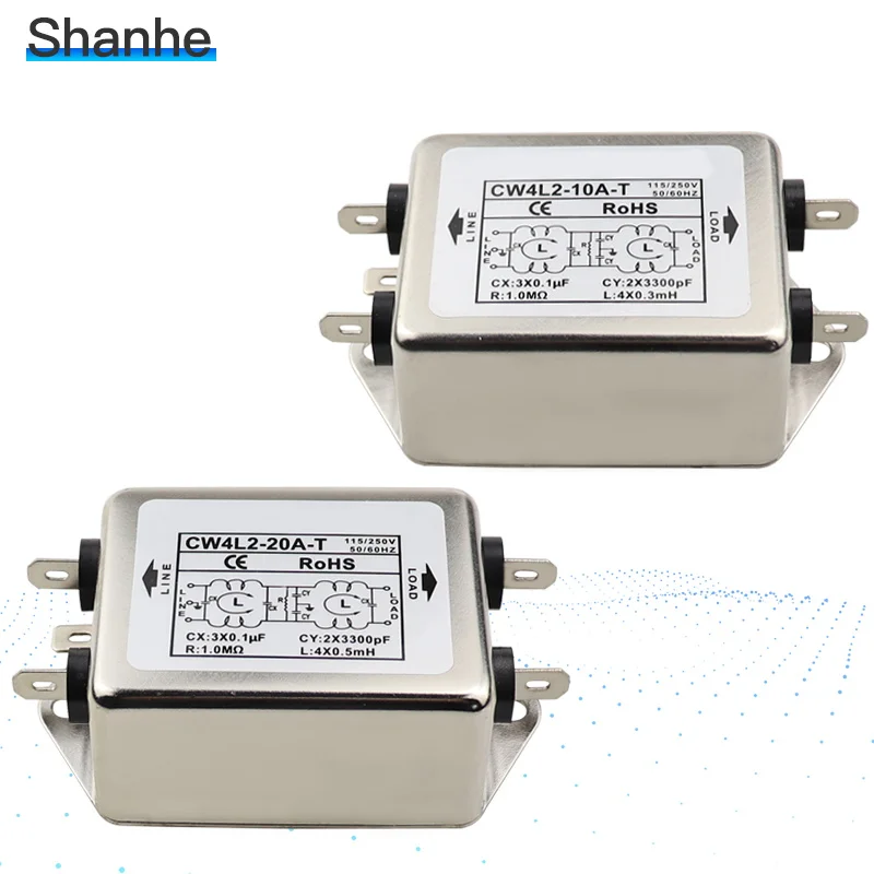 Мощность EMI фильтр CW4L2 10A T разъем 20A T|Соединители| |