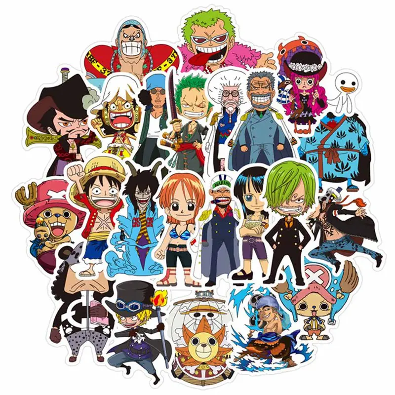 

48pcs Classic Cartoon DIY Stickers For Skateboard Fridge Phone Guitar Motorcycle Luggage Waterproof Cool Joke Stickers