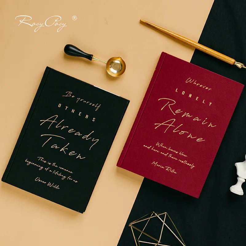 134 листов/книжка A5 Тканевая обложка для блокнота с линией внутренняя страница