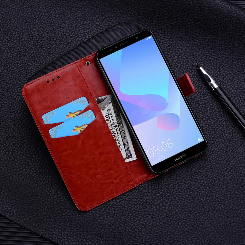 Huawei Y5 чехол для huawei Y5 Prime чехол кожаный бумажник флип чехол для huawei Y5 Lite чехол для телефона чехол s