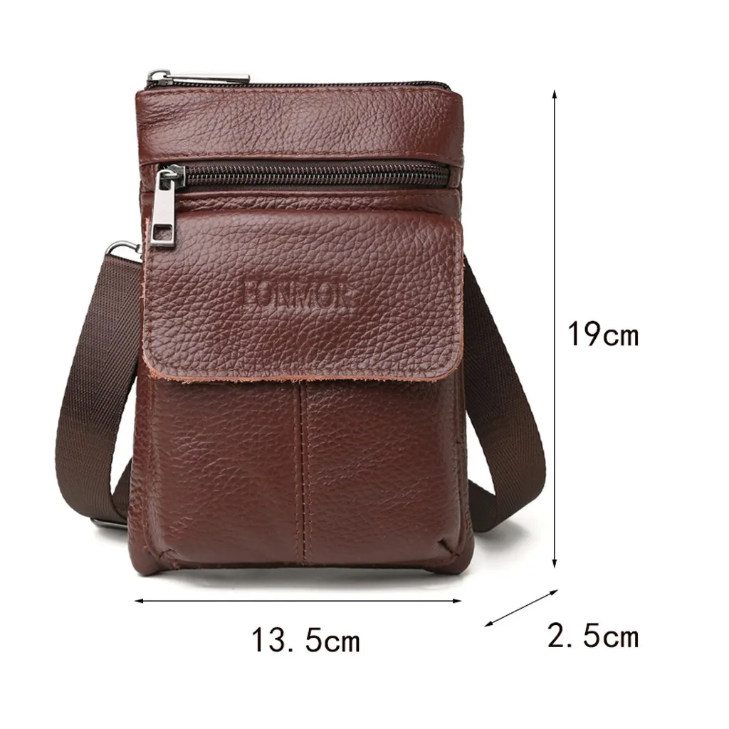 Повседневная мужская сумка мессенджер винтажные сумки через плечо