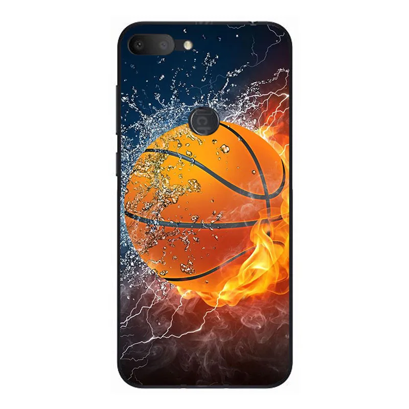 Мягкий силиконовый чехол для телефона s для Alcatel 1S 5024D 5,5 дюйма Материал задняя крышка-чехол для телефона Coque с цветочным принтом - Цвет: Z14