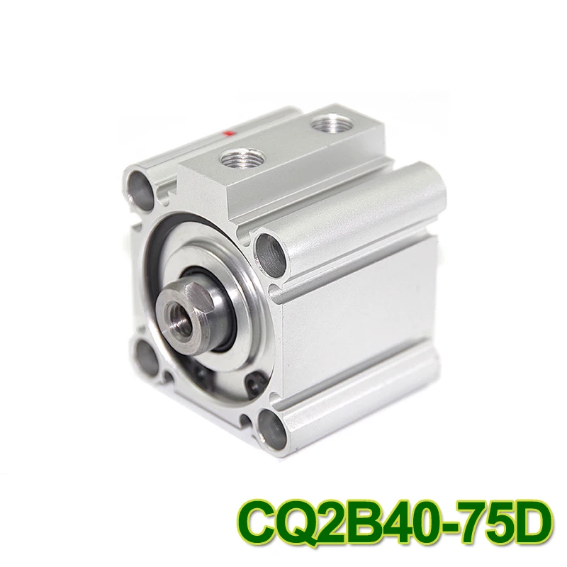 

SMC Type CQ2B series CQ2B40-75D 40mm bore 75mm stroke Double Action single rod thin Pneumatic Compact Cylinder high quality