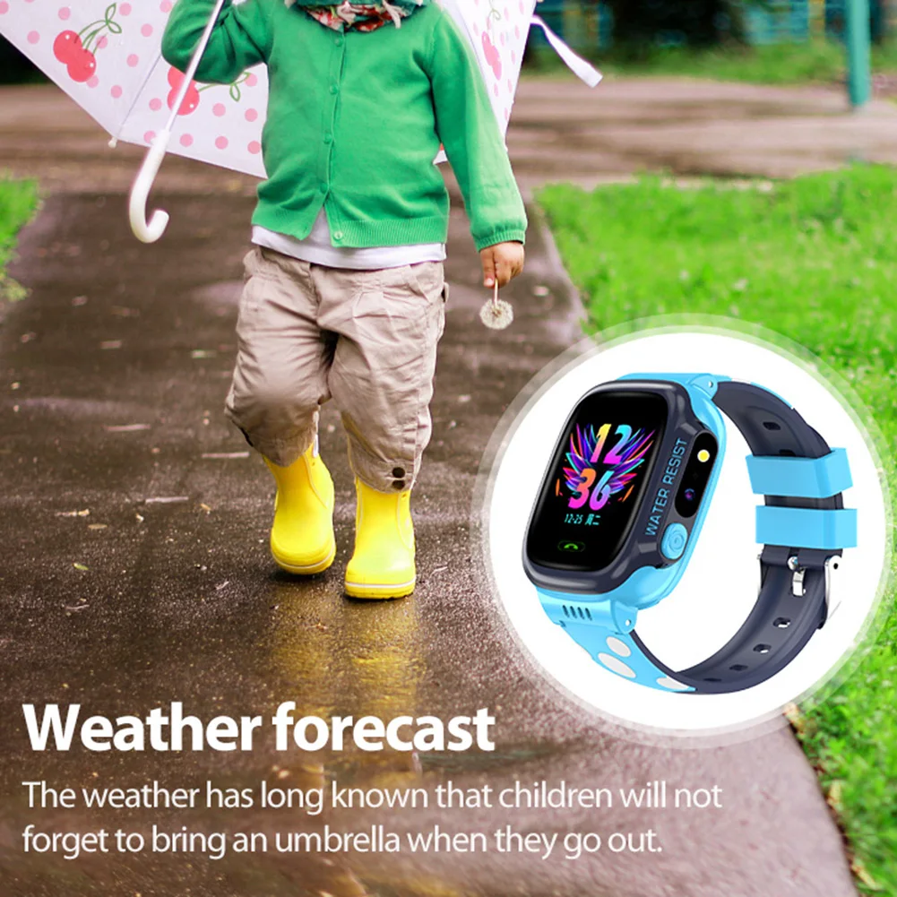 Детские умные часы с сенсорным экраном позиционирование SOS одной кнопкой помощь