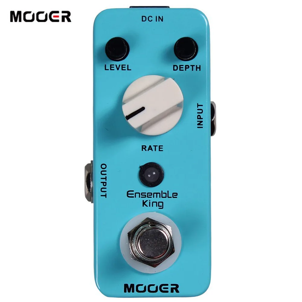MOOER Ансамбль Король чистый аналоговый Хор гитары педаль эффектов переключения