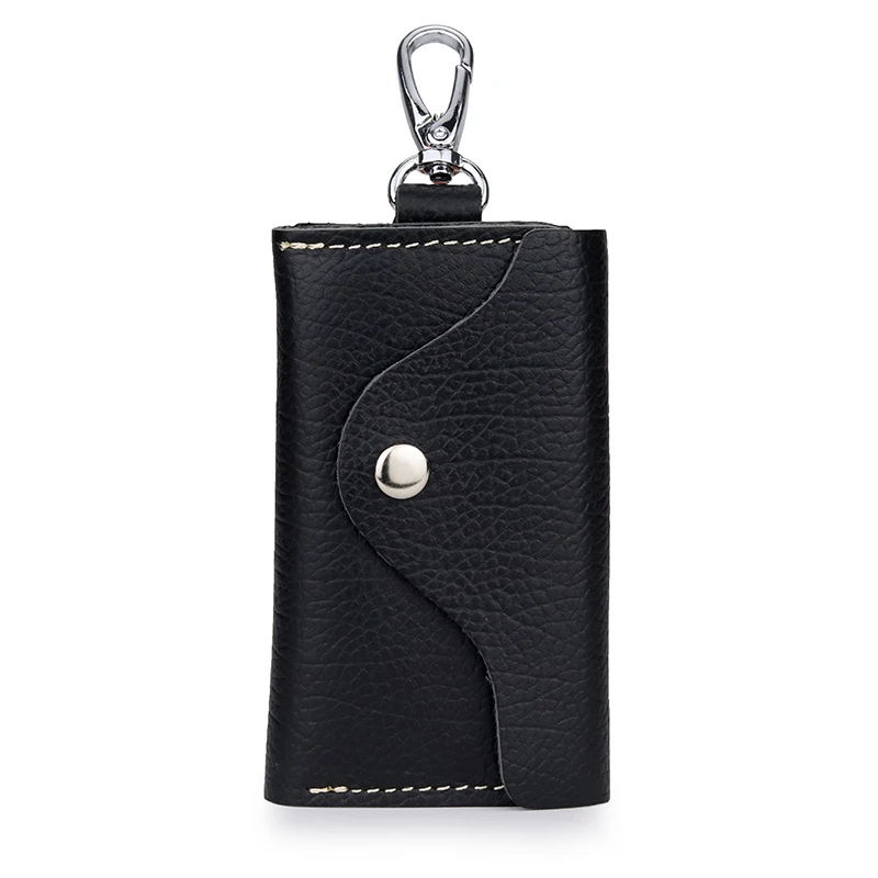 Подарочная Высококачественная кожаная сумка для ключей из первого слоя