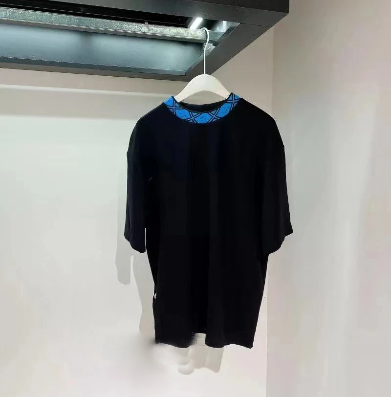 

2021 Spring and Summer New Women T-shirt Fashion Wild Square Face Round Neck Loose Casual Short-sleeved Female T-shirt