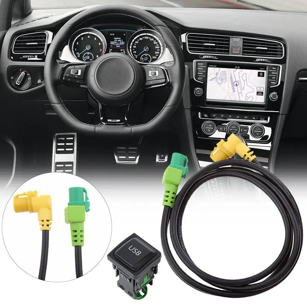 Аудиокабель Bluetooth для VW Volkswagen Jetta/GLI MK5 2006 2010 подходит RCD510 RCD310 RNS315|Кабели адаптеры и