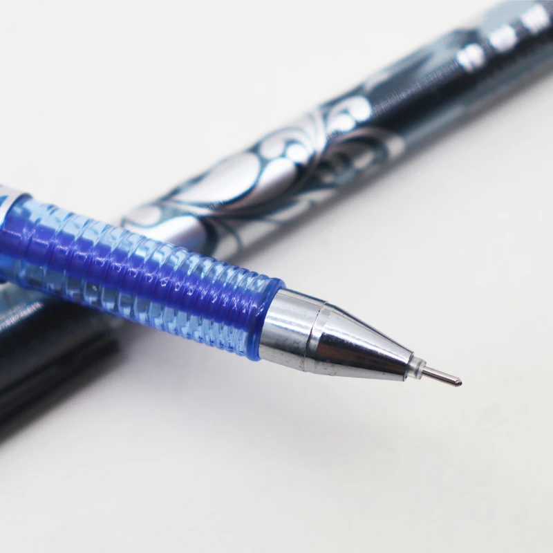 Стираемая гелевая ручка 12 шт./компл. 0 5 мм синяя черная красная стираемая стержень