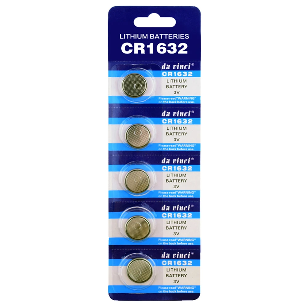 

10PCS 3V CR1632 Button Battery LM1632 BR1632 ECR1632 Coin Lithium Battery
