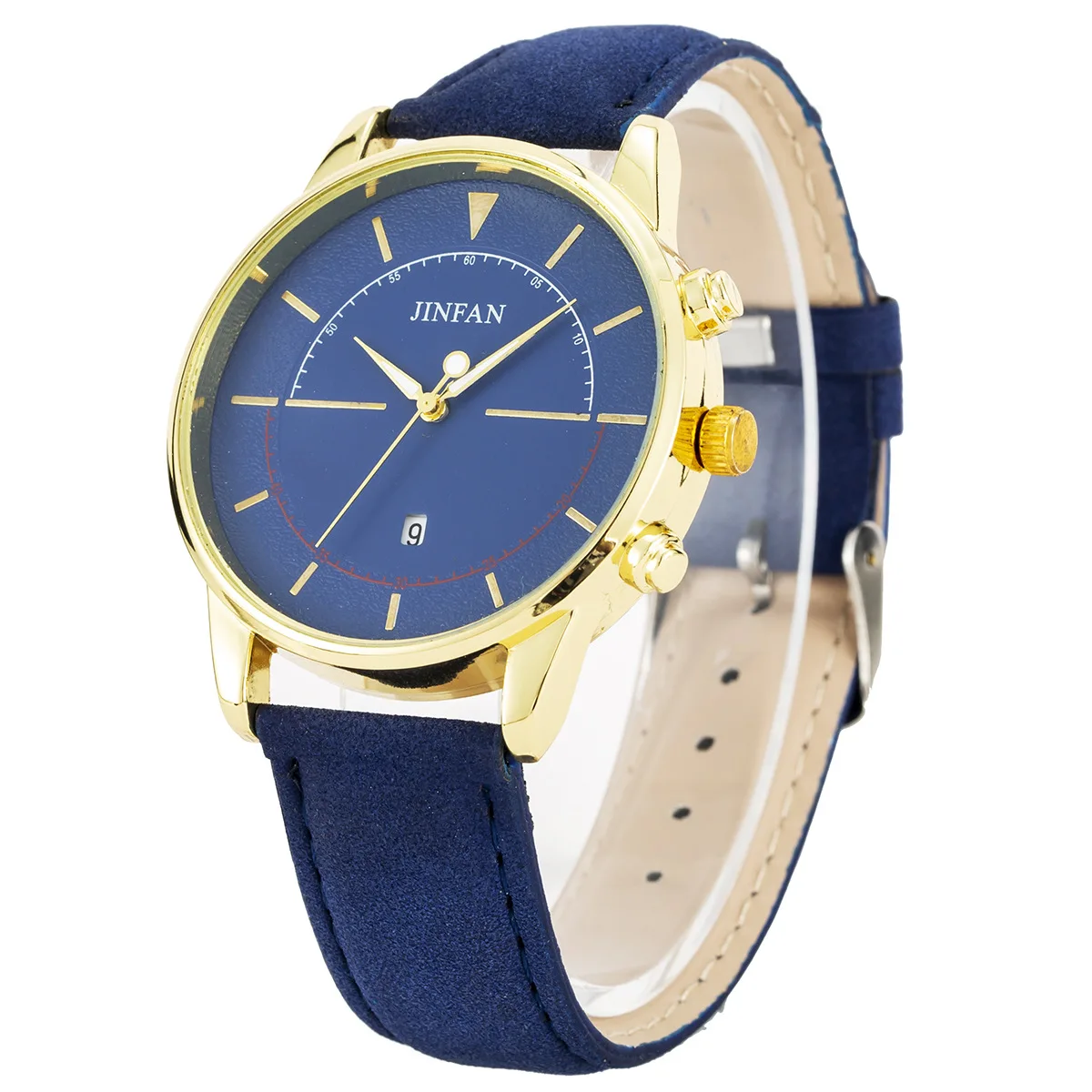 

Simple scale horizon design relogio masculino watches automatic calendar quartz men's watch Business wristwatch clock Reloj Homb