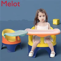 high end baby dining table dining chair multifunctional stool childrens chair plastic back seat household small bench