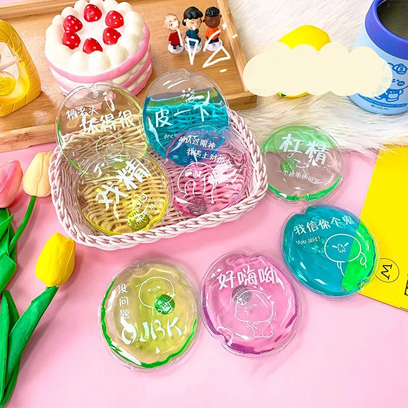 

Разнообразные стильные зимние многоразовые гелевые мини-грелки для рук, милый мультяшный мгновенный самонагревающийся обогреватель