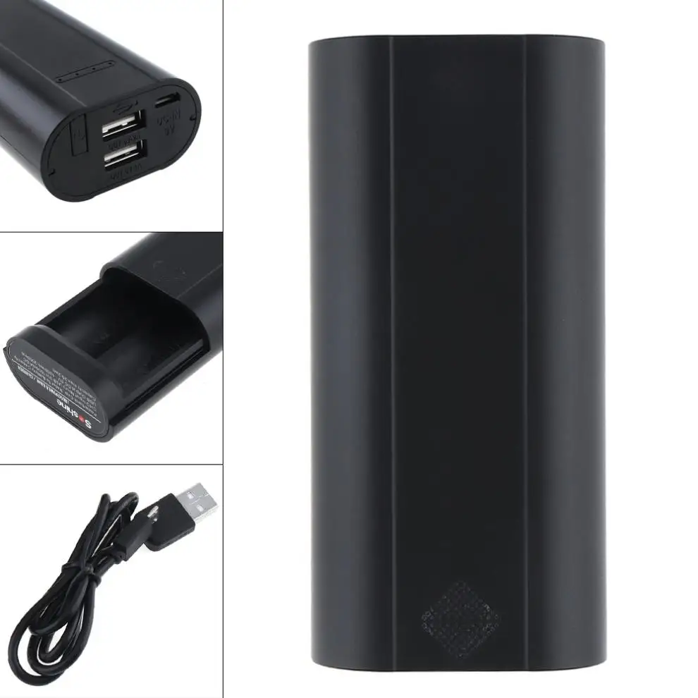 2 слота 18650 Li-ion зарядное устройство DIY умный портативный внешний аккумулятор с USB
