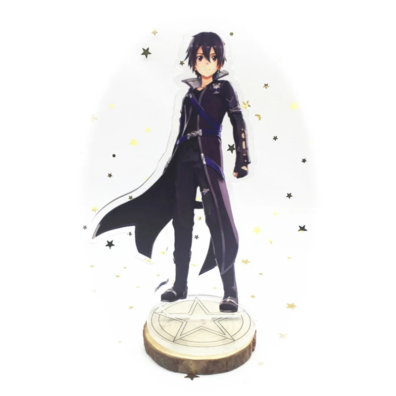 Аниме меч искусство онлайн акриловая фигурка Kirigaya Kazuto стенд модель игрушки Kawaii